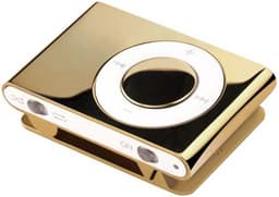 Обычный iPod Shuffle не сооветствует вашему статусу? Купите тогда золотой...